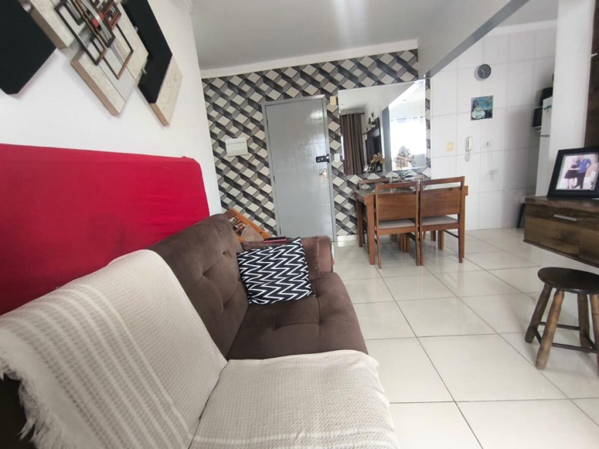 Apartamento com 1 quarto e 54 m² em Vila Tupi, Praia Grande