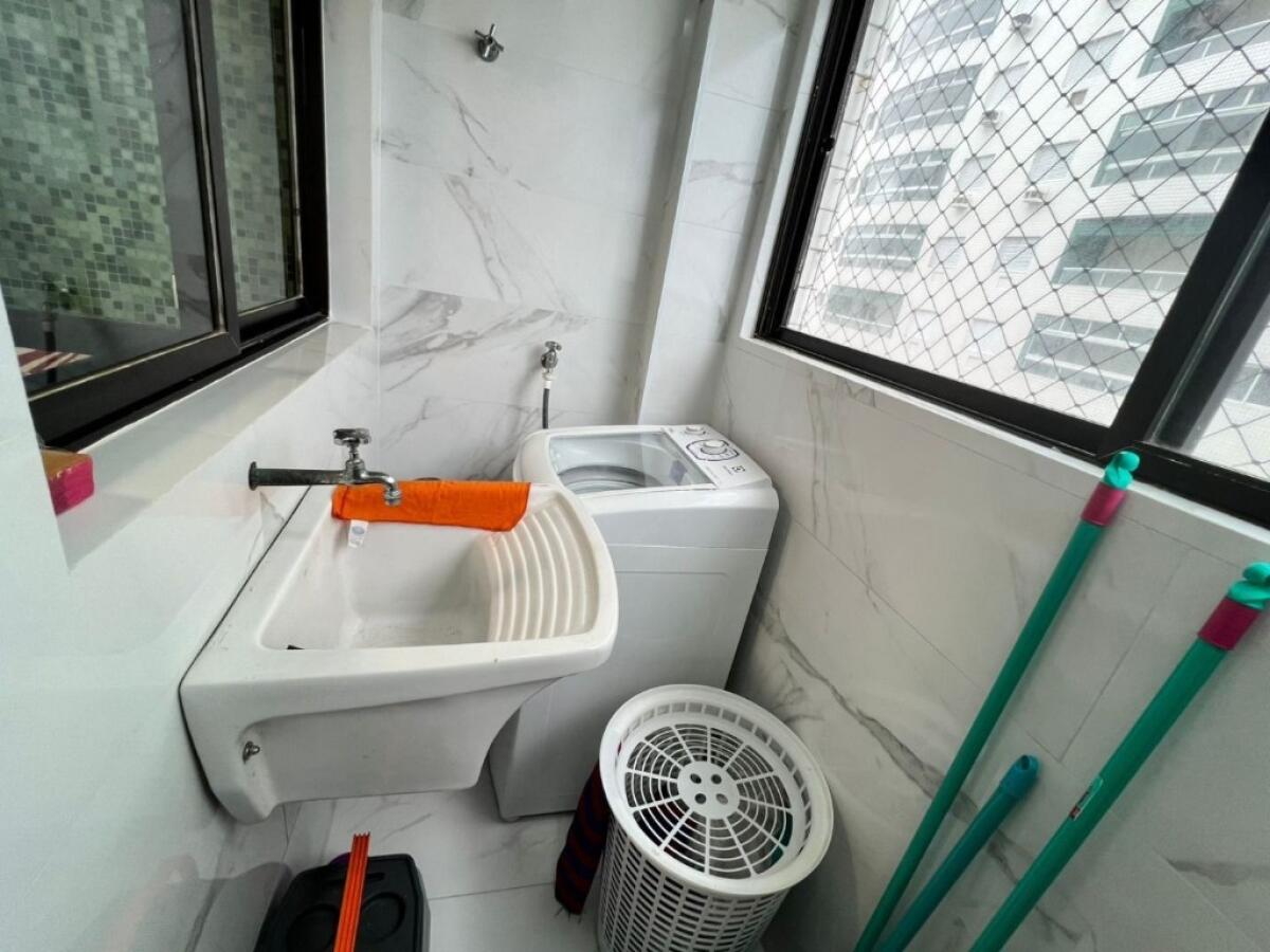 Apartamento com 2 quartos e 72 m² em Vila Tupi, Praia Grande