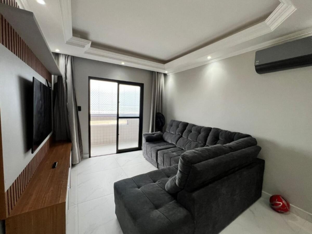 Apartamento com 2 quartos e 72 m² em Vila Tupi, Praia Grande