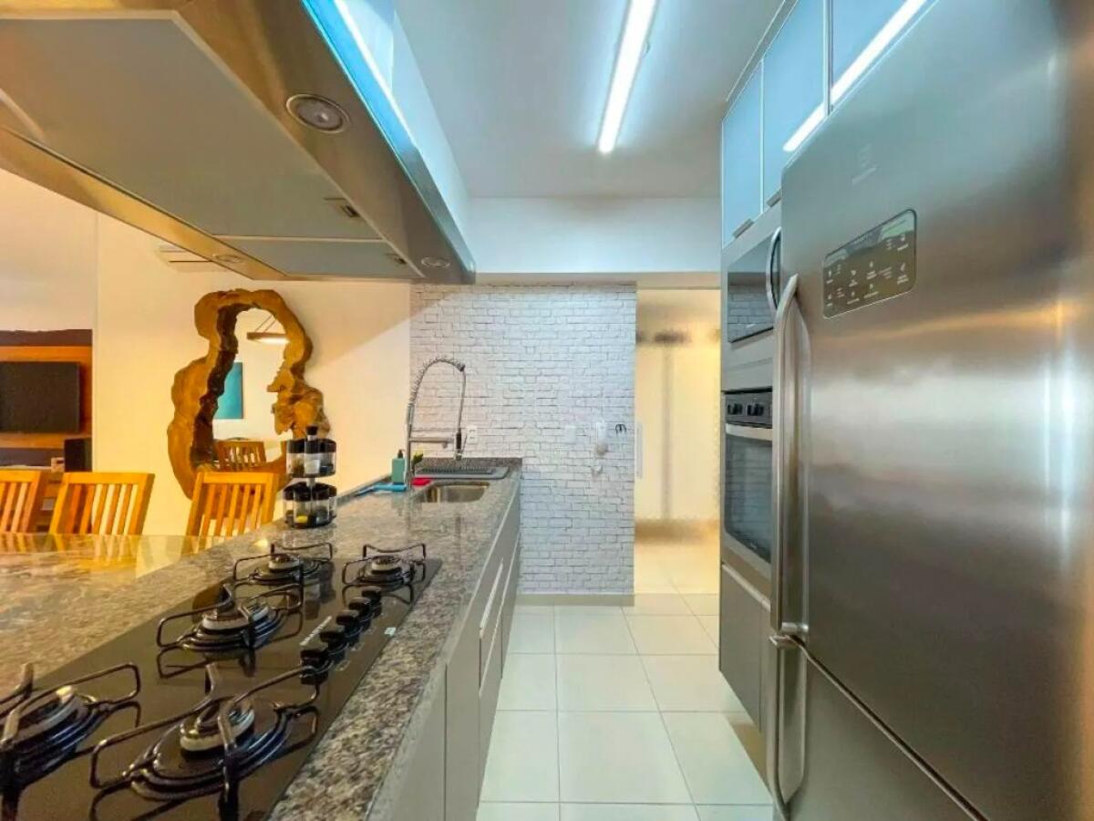 Apartamento com 3 quartos e 111 m² em Vila Tupi, Praia Grande