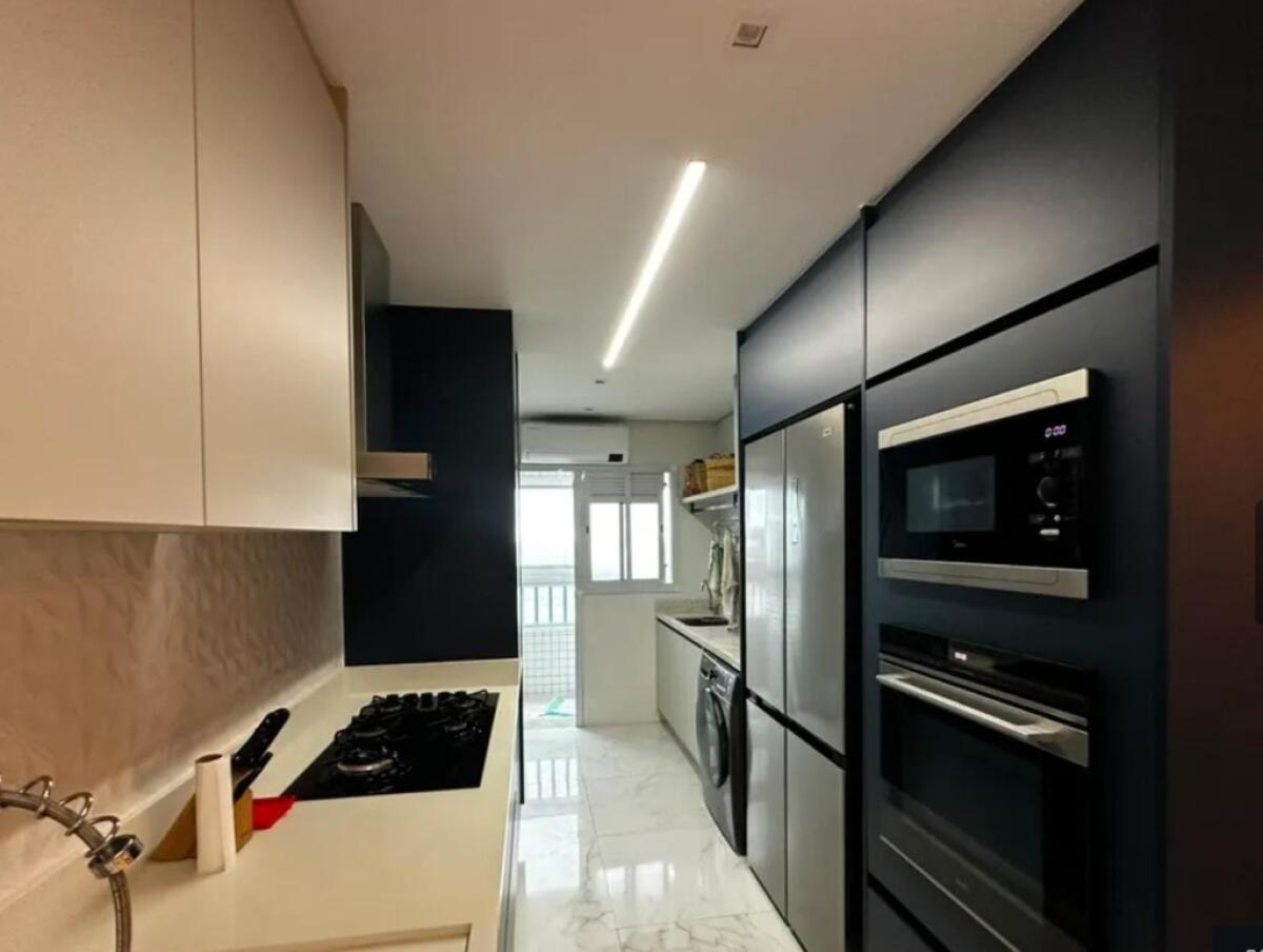 Apartamento com 4 quartos e 144 m² em Vila Tupi, Praia Grande