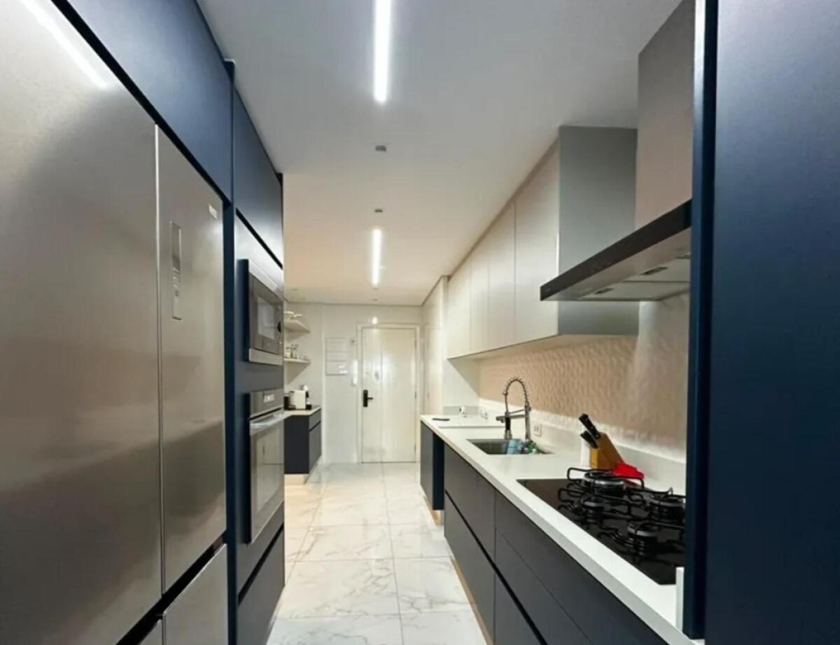 Apartamento com 4 quartos e 144 m² em Vila Tupi, Praia Grande