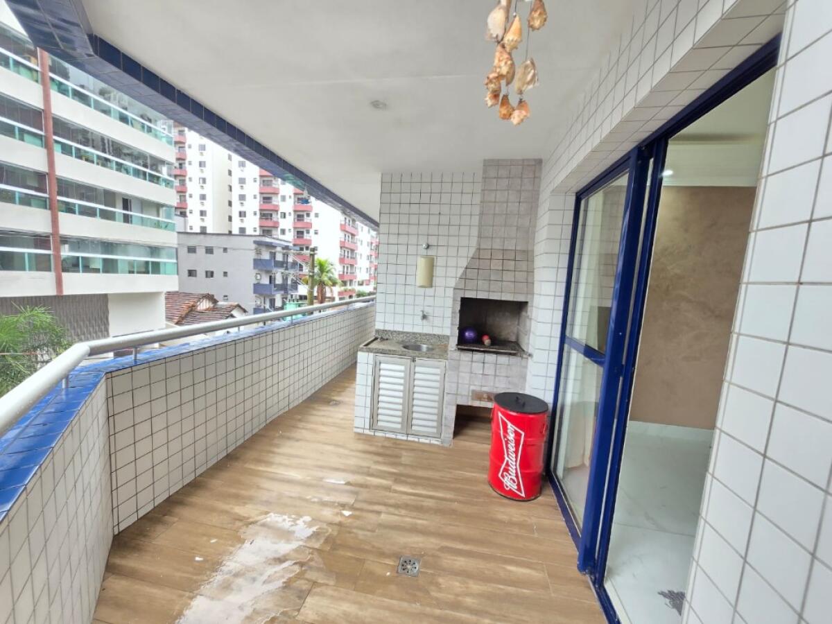Apartamento com 3 quartos e 98 m² em Vila Tupi, Praia Grande