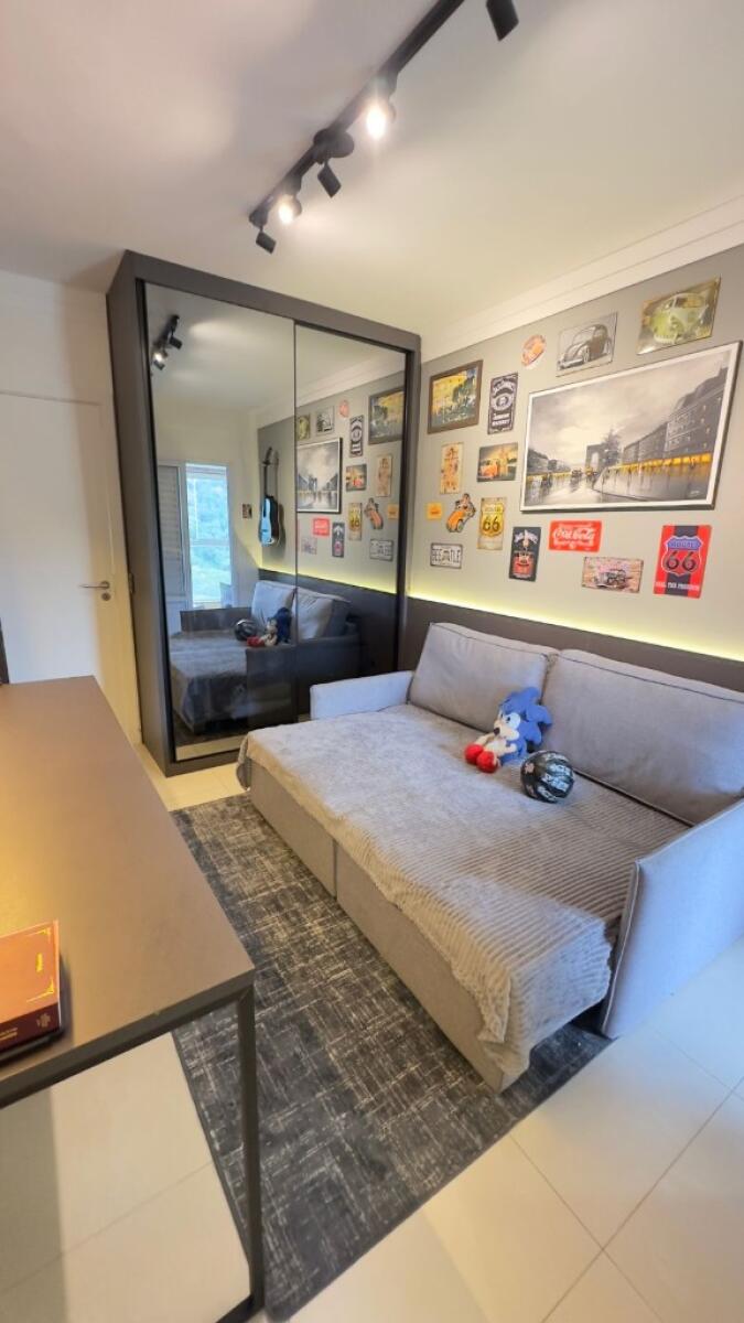 Apartamento com 3 quartos e 134 m² em Vila Tupi, Praia Grande