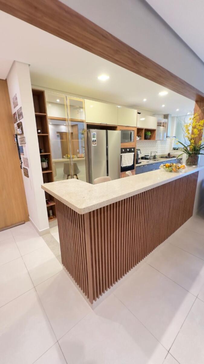 Apartamento com 3 quartos e 134 m² em Vila Tupi, Praia Grande