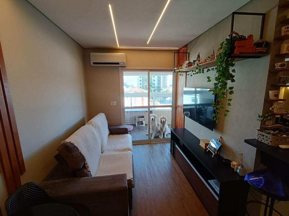 Apartamento com 2 quartos e 71 m² em Vila Tupi, Praia Grande