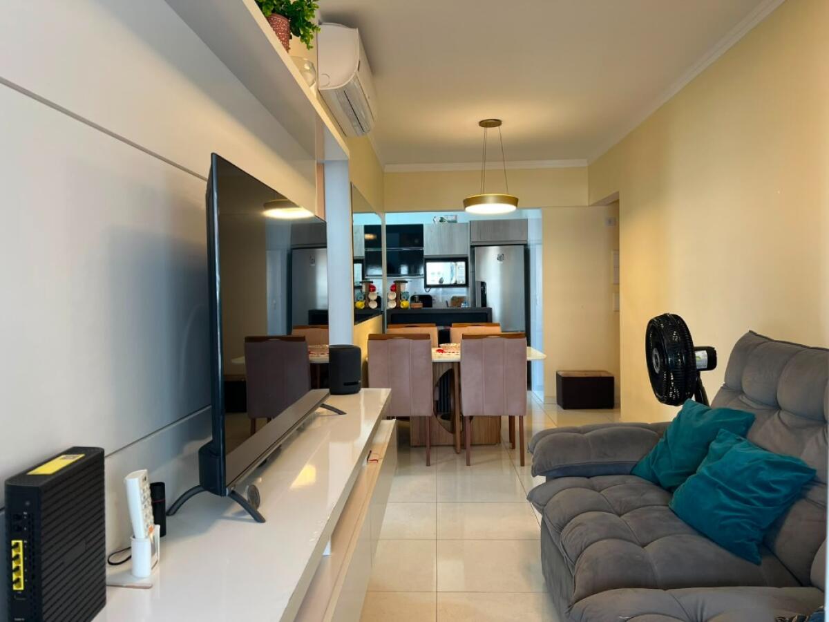 Apartamento com 2 quartos e 65 m² em Vila Tupi, Praia Grande