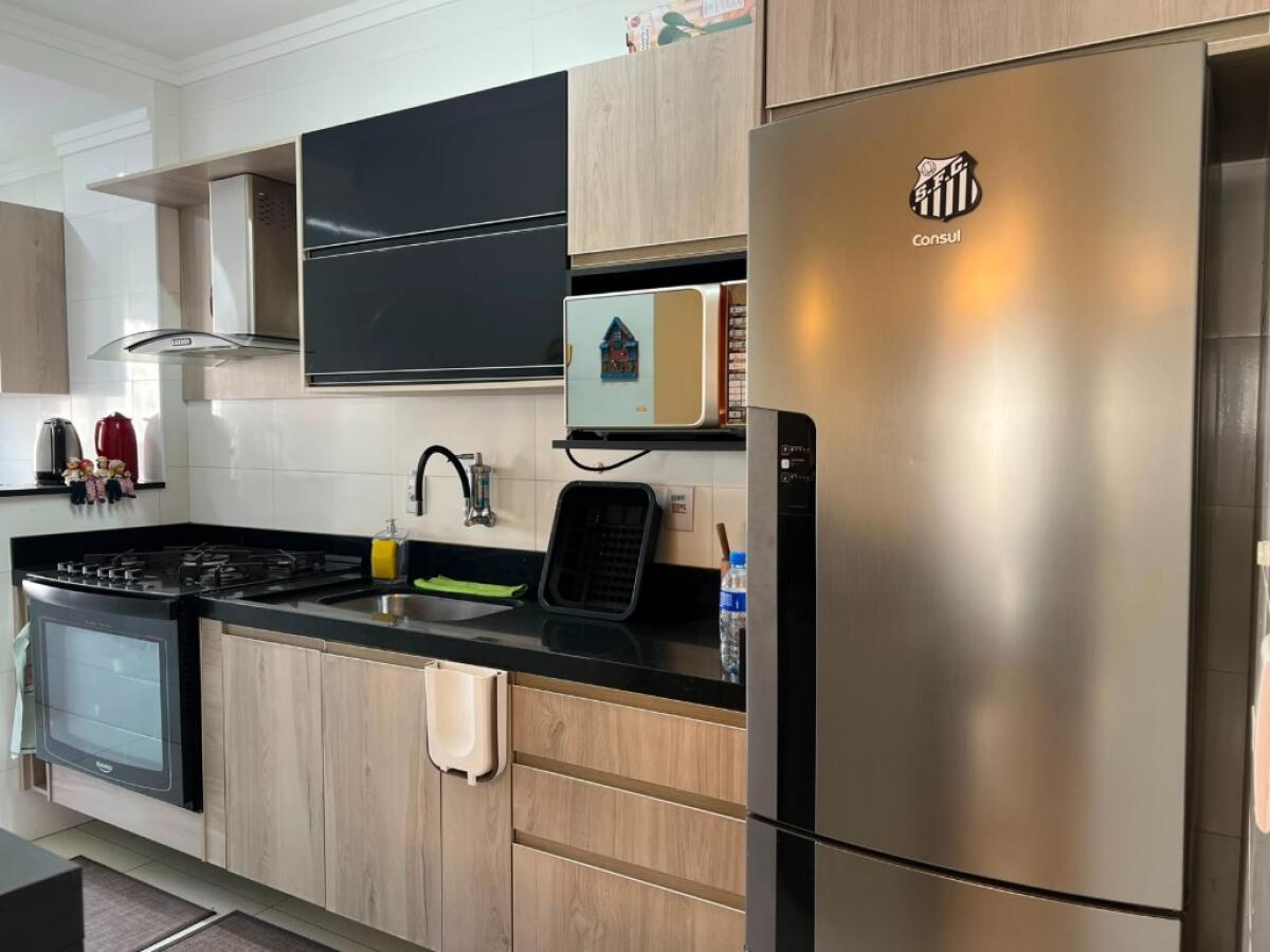 Apartamento com 2 quartos e 65 m² em Vila Tupi, Praia Grande
