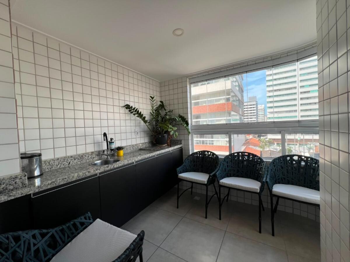 Apartamento com 2 quartos e 65 m² em Vila Tupi, Praia Grande