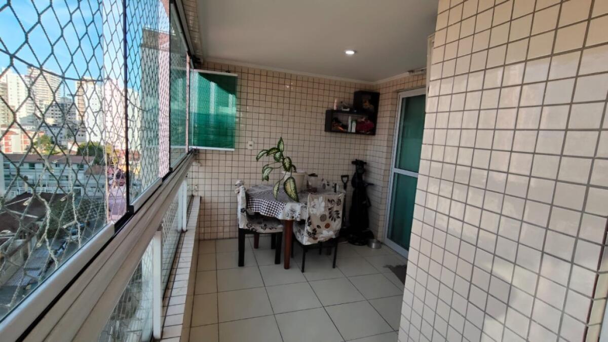 Apartamento com 2 quartos e 76 m² em Vila Tupi, Praia Grande