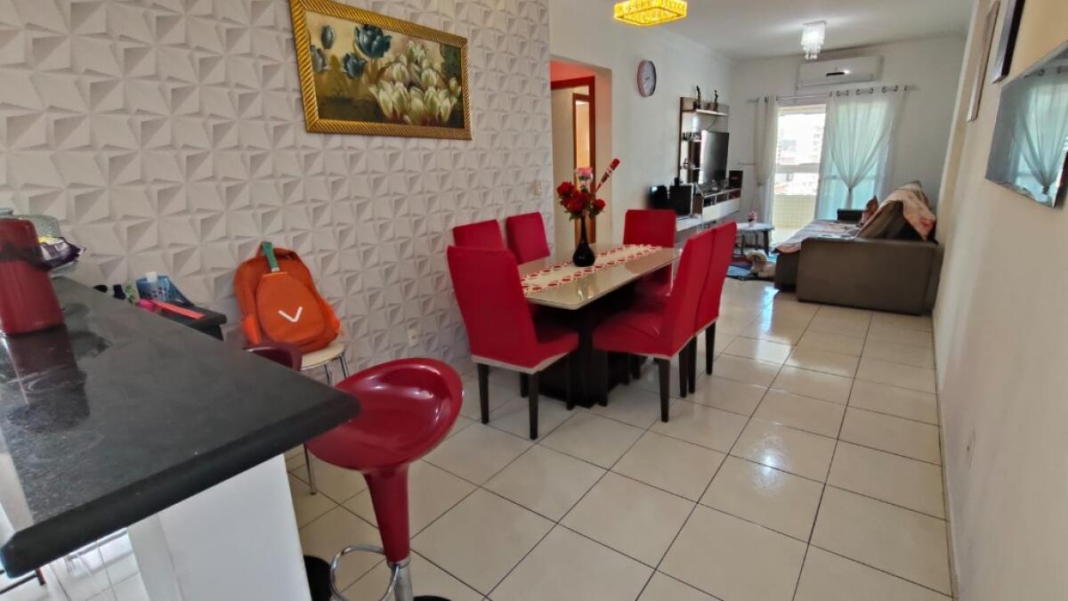 Apartamento com 2 quartos e 76 m² em Vila Tupi, Praia Grande