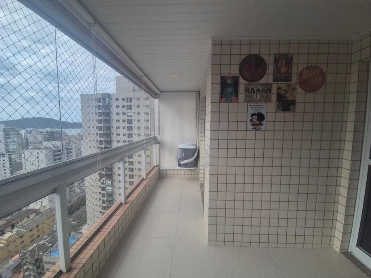 Apartamento com 3 quartos e 122 m² em Vila Tupi, Praia Grande
