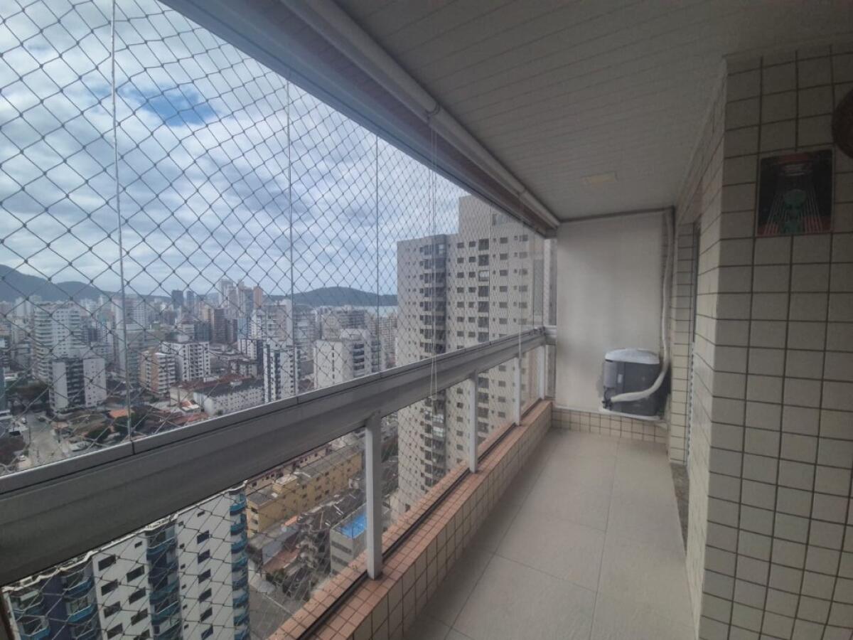 Apartamento com 3 quartos e 122 m² em Vila Tupi, Praia Grande