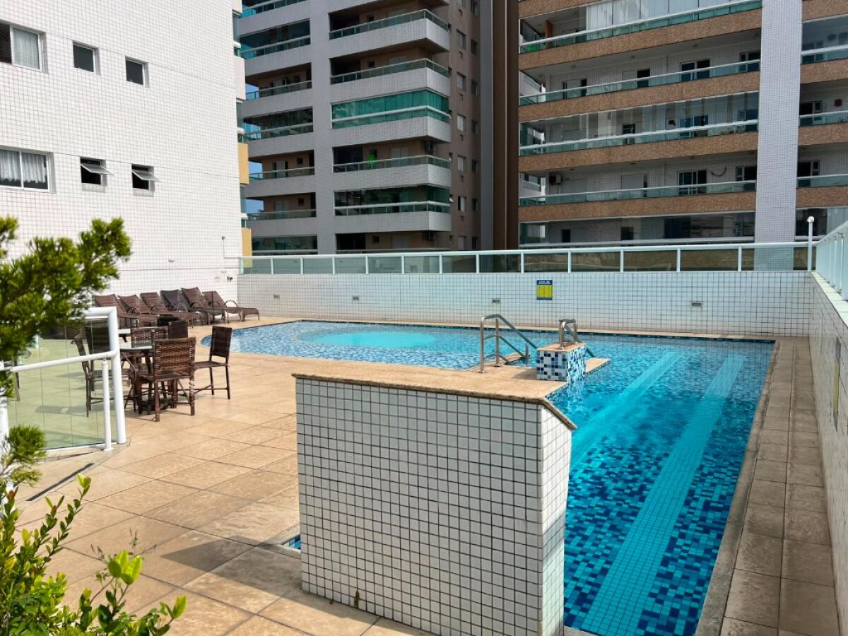 Apartamento com 3 quartos e 100 m² em Vila Tupi, Praia Grande