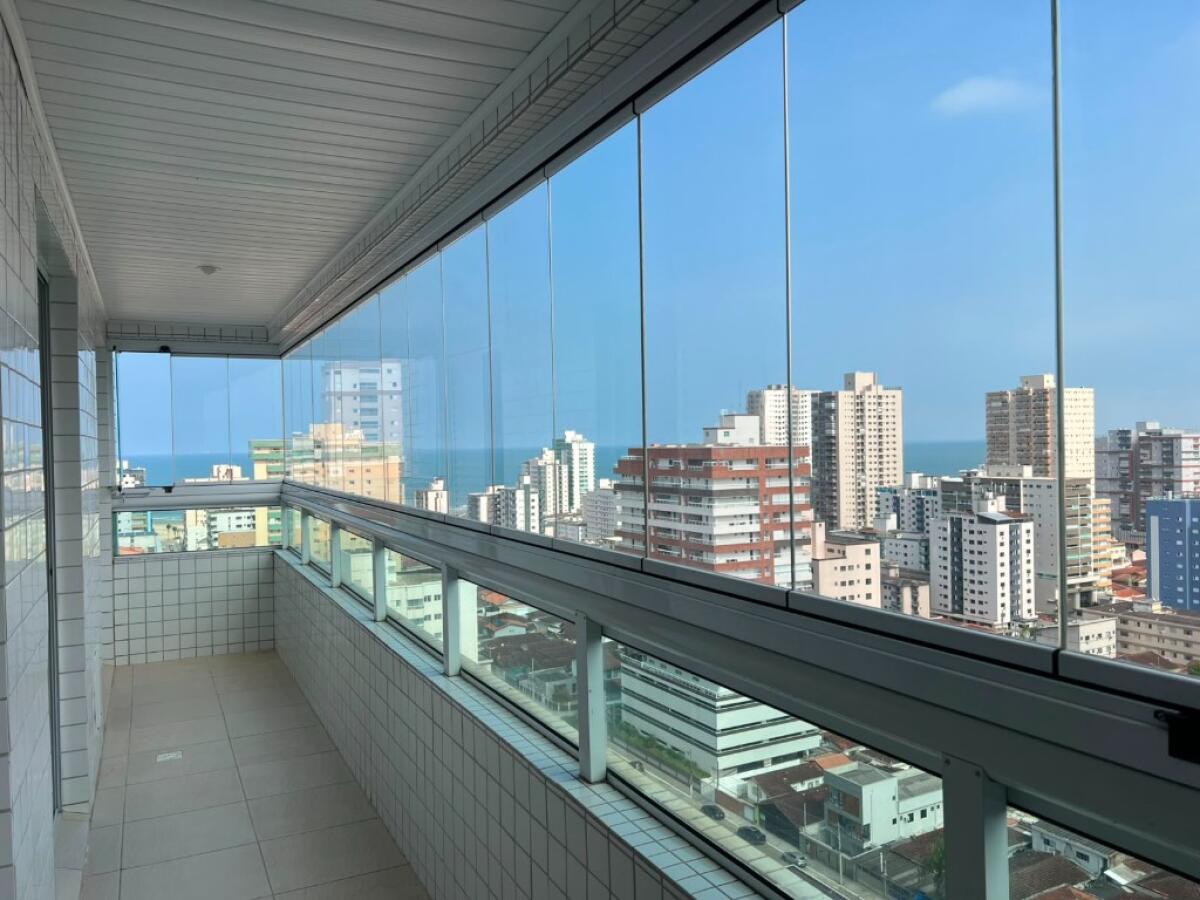 Apartamento com 3 quartos e 100 m² em Vila Tupi, Praia Grande