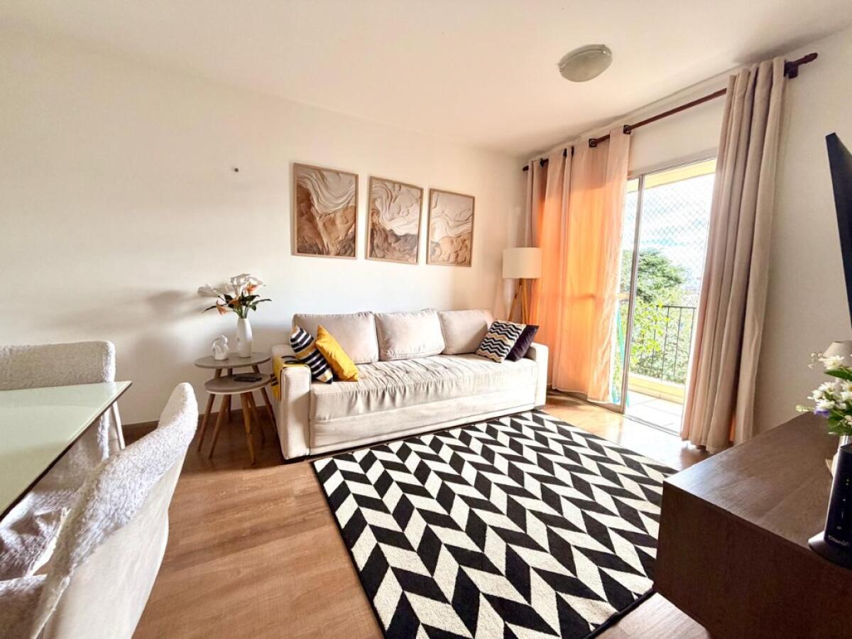 Apartamento com 2 quartos e 60 m² em Vila Tupi, Praia Grande