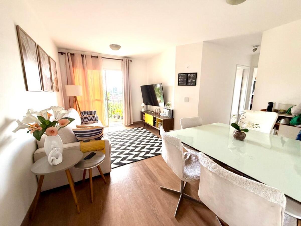 Apartamento com 2 quartos e 60 m² em Vila Tupi, Praia Grande