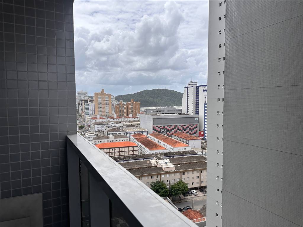 Apartamento com 39 m² em Boqueirão, Praia Grande