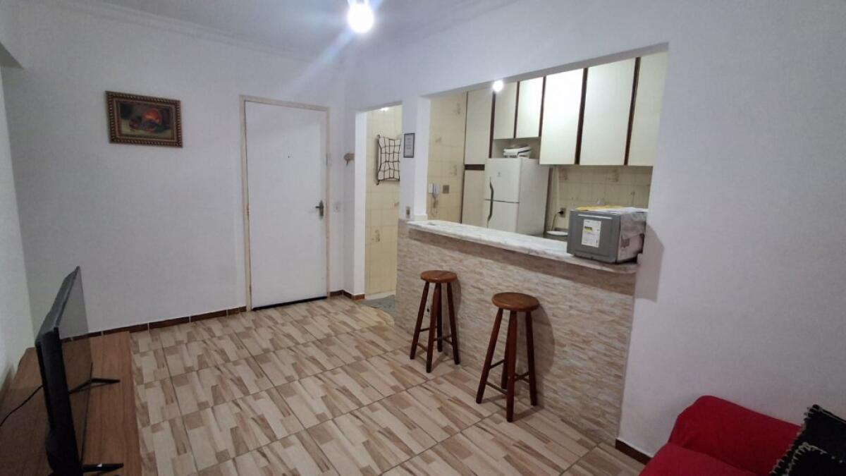 Apartamento com 1 quarto e 45 m² em Itaóca, Mongaguá