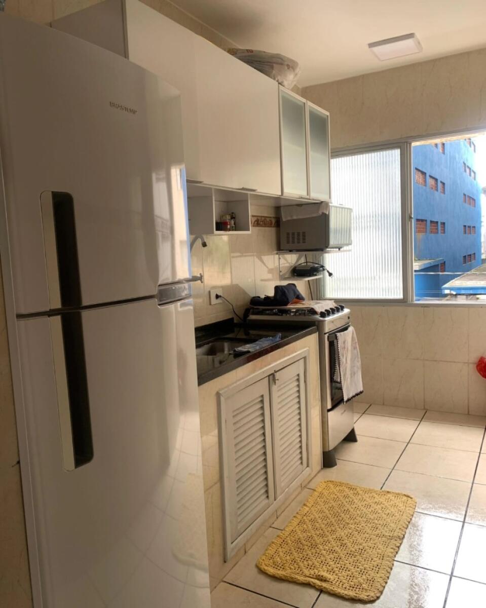 Apartamento com 1 quarto e 32 m² em Vila Mirim, Praia Grande