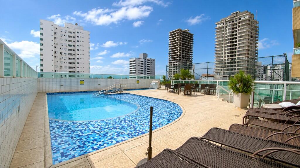 Apartamento com 3 quartos e 100 m² em Vila Tupi, Praia Grande